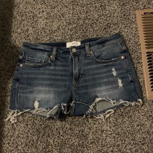 BKE Mid-Rise Denim Shorts